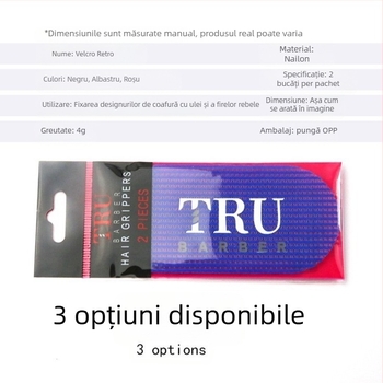 Patch pentru tuns păr pentru coafură retro cu gradient și breton — instrument de salon