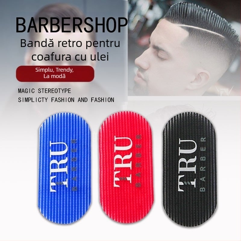 Patch pentru tuns păr pentru coafură retro cu gradient și breton — instrument de salon