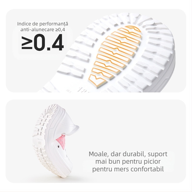 Sandale sport pentru fete, partea superioară EVA, talpă EVA, pentru vârste 4–16 ani, vară 2025