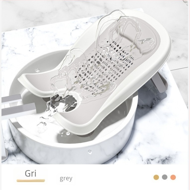 Raft de baie portabil pentru nou-născuți – suport pentru ședere și întindere, din plastic, Le cute bear