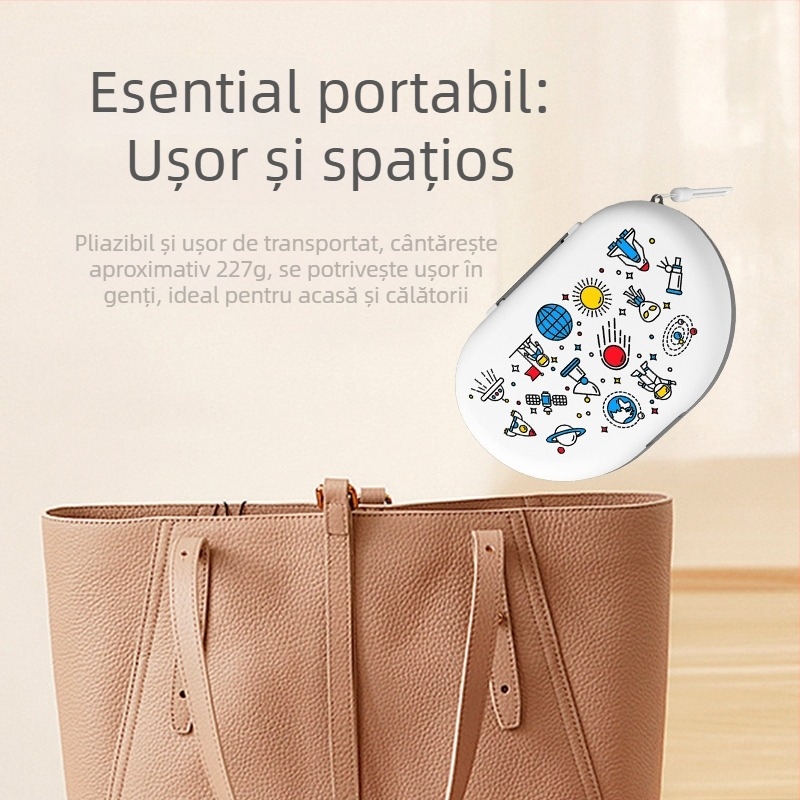 Bonmin Set portabil de perii pentru biberoane – Perii din silicon pentru biberoane, Kit de curățare de călătorie