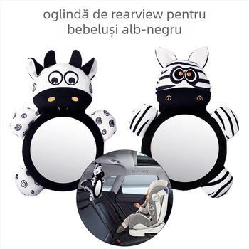 Jucărie plușată pentru oglinda retrovizoare a mașinii, Aipinqi, pentru copii 0–2 ani, ambalaj OPP
