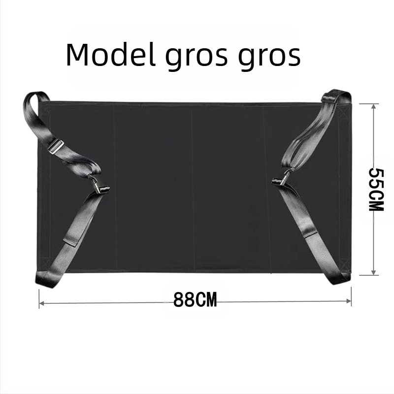 Hamac portabil pentru copii pentru zbor cu avionul - suprafață din pânză, model Travel Hammock, sarcină maximă 30 kg, greutate 350 g