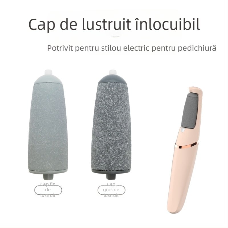 Grinder electric pentru pedichiură cu nisip de cuarț, alimentare USB, model 5001-2, pentru îndepărtarea pielii moarte