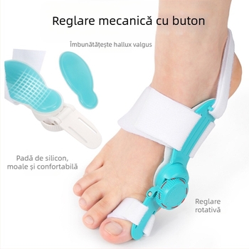 Divizor pentru degetul mare cu unghi reglabil; cadru + țesătură de înaltă calitate + buton reglabil; model: buton generația a treia