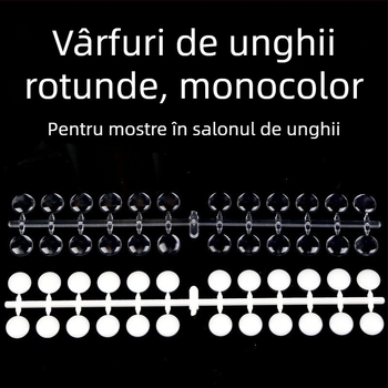 Tablou de afișaj pentru unghii cu carduri circulare de culoare pentru ojă; marca dxe; conținut net: 30; material: Altul