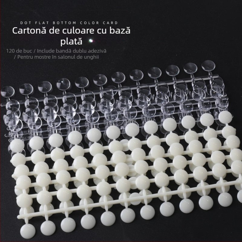 Tablou de afișaj pentru unghii cu carduri circulare de culoare pentru ojă; marca dxe; conținut net: 30; material: Altul
