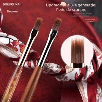 Creion estompare pentru manichiură – mâner din lemn, portabil, set 1 bucată, brand Mirror Makeup, origine Jiangxi
