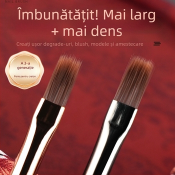 Creion estompare pentru manichiură – mâner din lemn, portabil, set 1 bucată, brand Mirror Makeup, origine Jiangxi