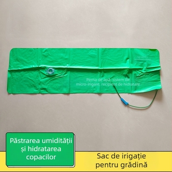 Sac de irigare prin picurare pentru pomi — sac de hidratare microirigant reglabil, din plastic, capacitate 15/40, ieșire automată a apei