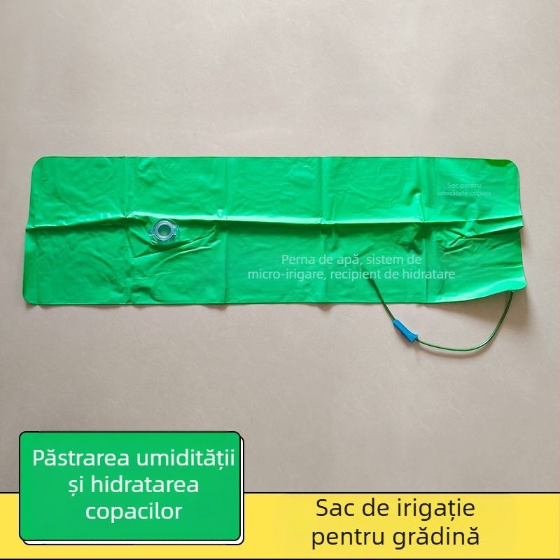 Sac de irigare prin picurare pentru pomi — sac de hidratare microirigant reglabil, din plastic, capacitate 15/40, ieșire automată a apei