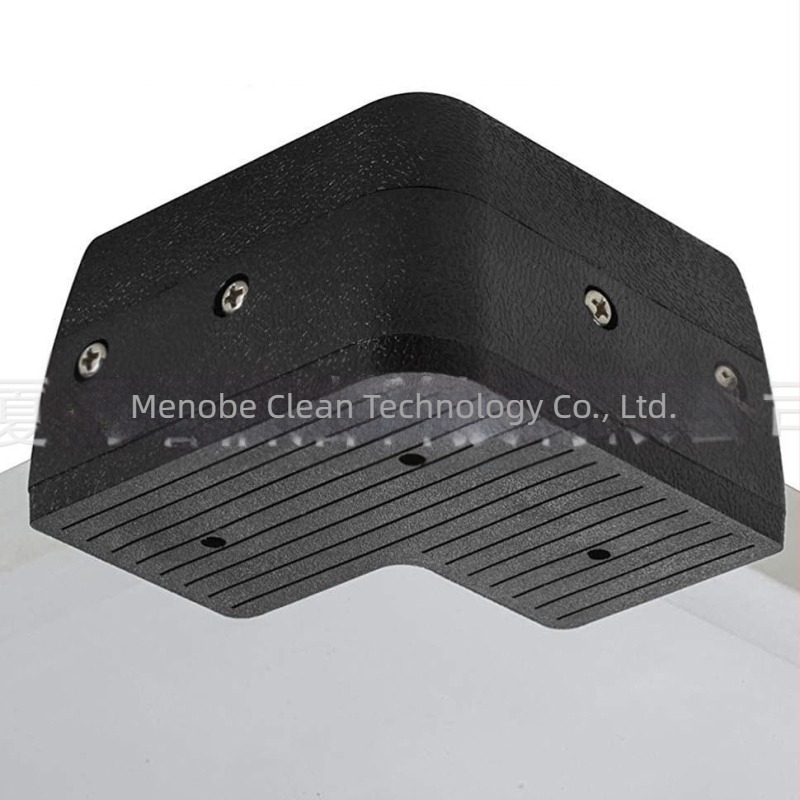 Suport panou solar pentru RV, ABS, 0,95 kg, turnare prin injecție cu piulițe din cupru încastrate pentru montare directă cu șuruburi, standard industrial