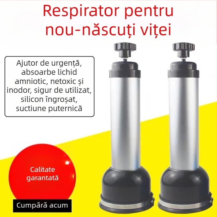 Respirator pentru vitei Ze Xi — dispozitiv veterinar de respirație pentru bovine, zootehnie și acvacultură, garanție de 1 an