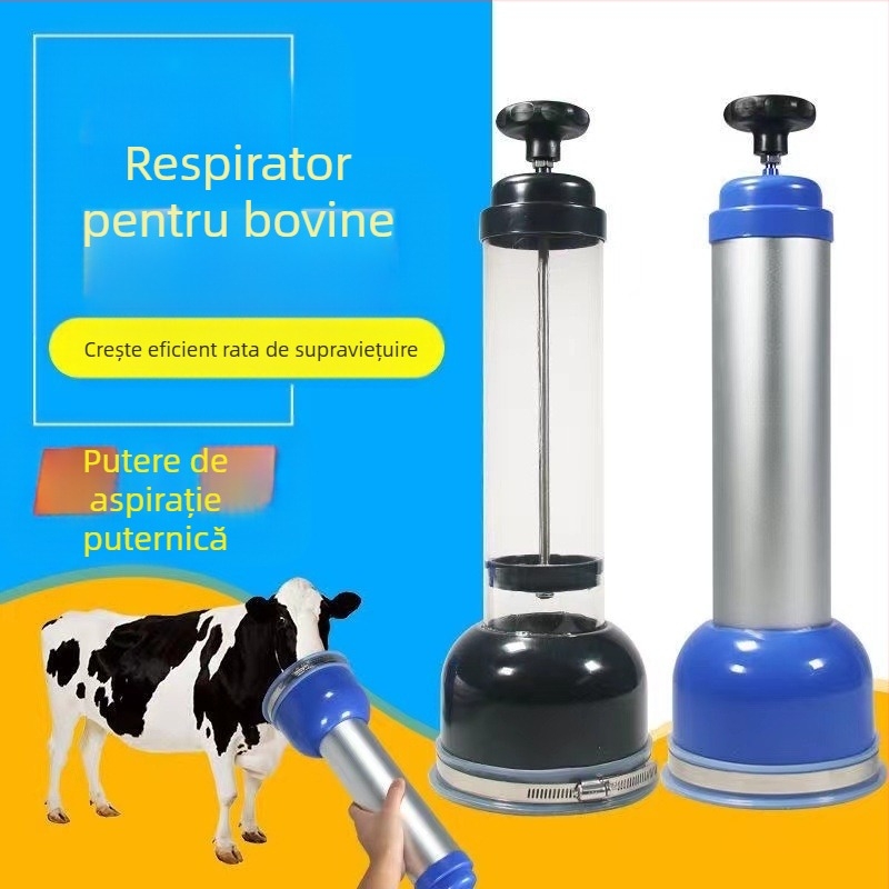 Respirator pentru vitei Ze Xi — dispozitiv veterinar de respirație pentru bovine, zootehnie și acvacultură, garanție de 1 an