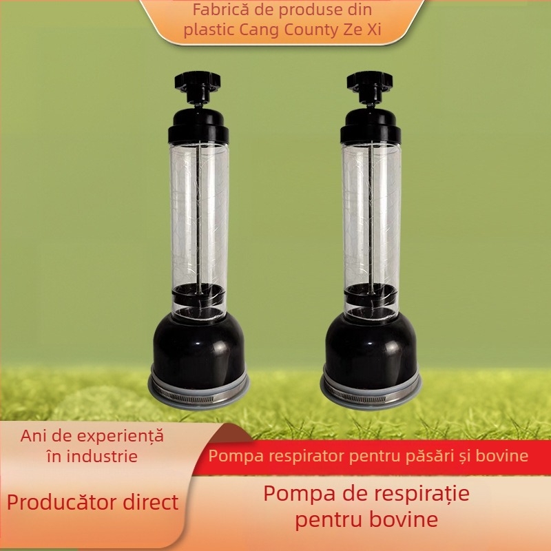 Respirator pentru vitei Ze Xi — dispozitiv veterinar de respirație pentru bovine, zootehnie și acvacultură, garanție de 1 an