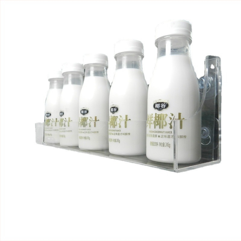 Suport acrilic cu ventuză pentru băuturi – transparent, design modern minimalist; potrivit pentru living, dormitor, birou sau pe masă; pentru telecomenzi, telefon, cosmetică, obiecte mărunte și cabluri.