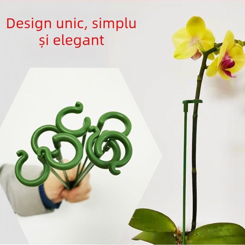 Suport pentru flori de grădinărit, din fibră de sticlă, suport pentru plante