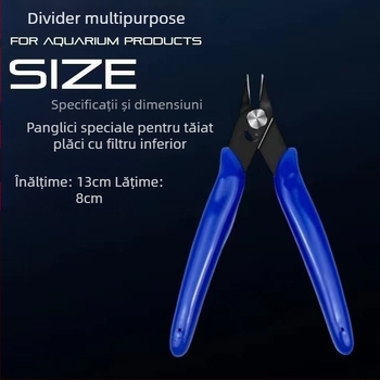 Clește diagonale pentru tăierea modelelor — material PE + oțel carbon, greutate 0,1 kg