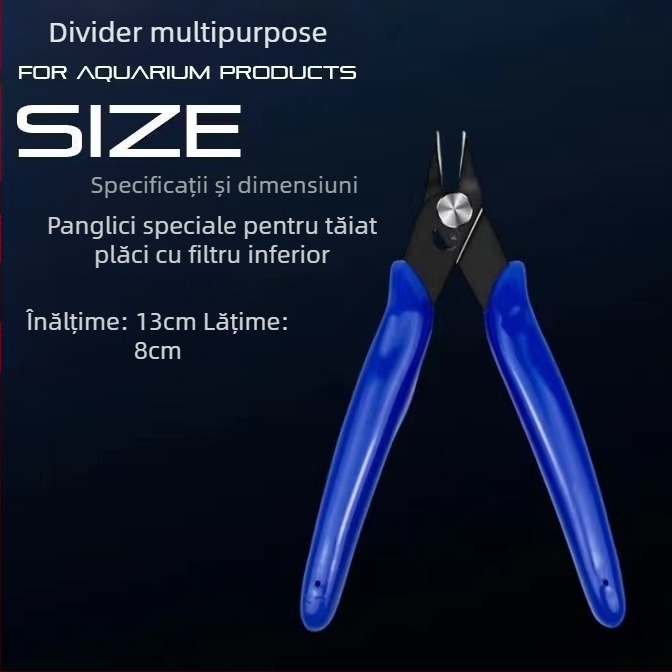 Clește diagonale pentru tăierea modelelor — material PE + oțel carbon, greutate 0,1 kg