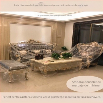 Husă de praf pentru mobilier – pentru canapea și pat, stil simplu și modern, material: Altul