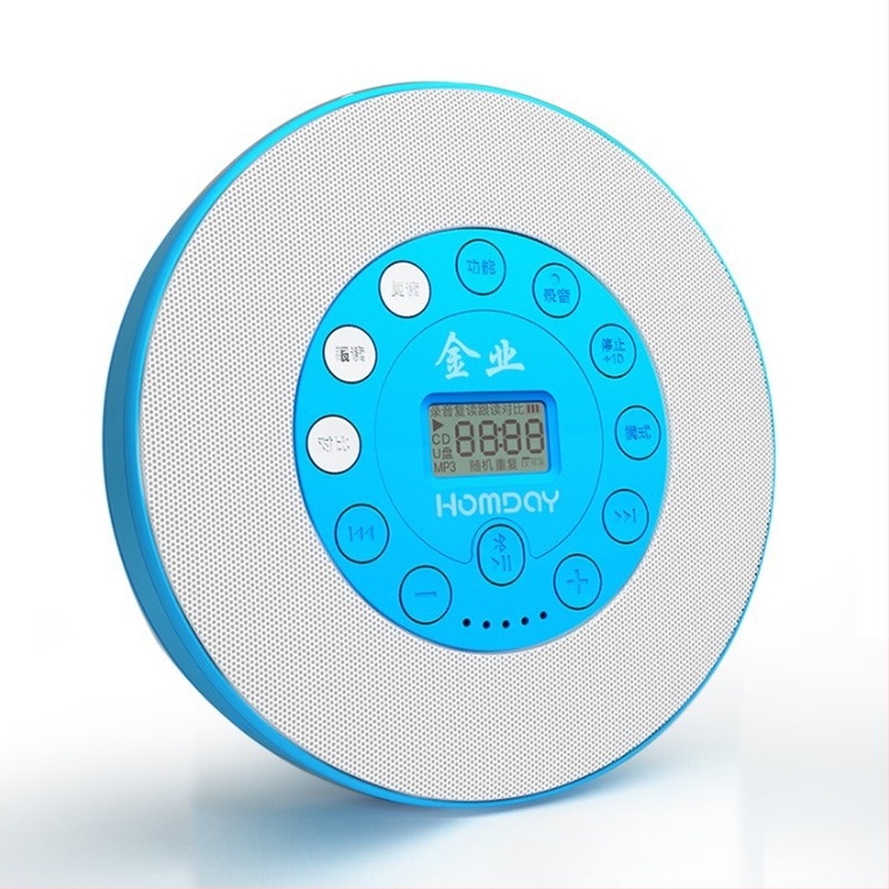 Player CD portabil, încărcare cu sertar pentru disc, model 3030, 3W putere maximă, difuzor încorporat și afișaj digital