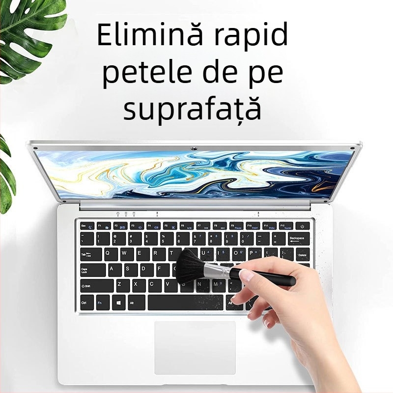 Set de perii de curățare pentru tastaturi și electronice – 10 piese, lansat în 2022, compatibil cu notebookuri, telefoane mobile, calculatoare și camere digitale