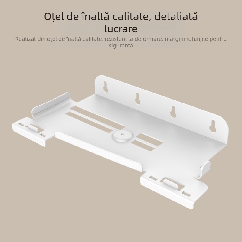 Suport de perete pentru PS5 Pro și PS5 Slim | Material: Fier și ABS | Greutate: 403 g