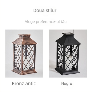 Lumină de grădină cu panou solar – model ZY-019; sursă LED; protecție IP55; iluminat decorativ pentru grădină, curte, balcon și camping