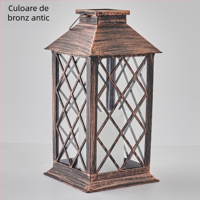 Lumină de grădină cu panou solar – model ZY-019; sursă LED; protecție IP55; iluminat decorativ pentru grădină, curte, balcon și camping