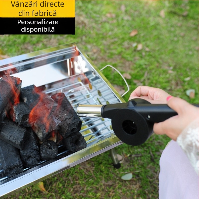 Ventilator pentru grătar – dispozitiv manual portabil (Import: Nu; Stil: Fără stil)