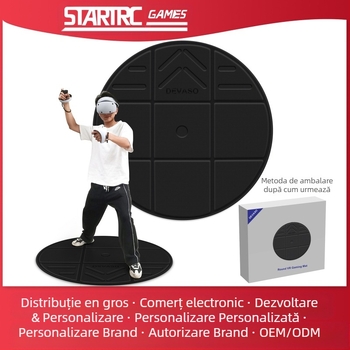 DEVASO Covor VR anti-coliziune pentru Meta Quest 3S/3, Nintendo Switch 2 și Vision Pro – Model DC – Greutate 760 g