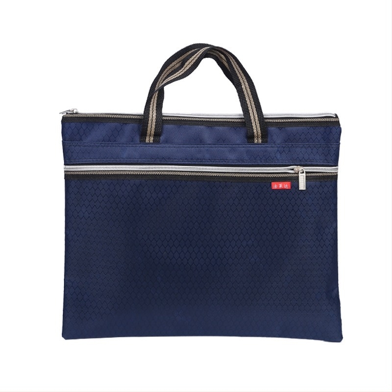 Servietă de afaceri din Oxford, stil Urban Simplicity, model diamant, impermeabilă