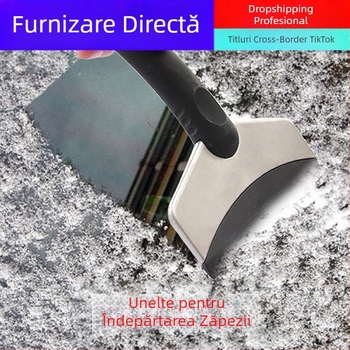  Lopată de zăpadă din oțel inoxidabil pentru mașină – Cai Run, origine Yiwu