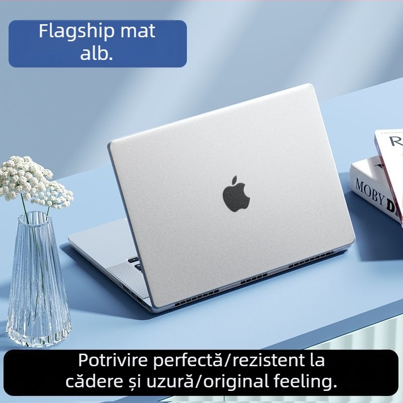 Carcasă de protecție MacBook — Finisaj mat, husă din plastic, compatibilă cu seria MacBook, lansată în 2021