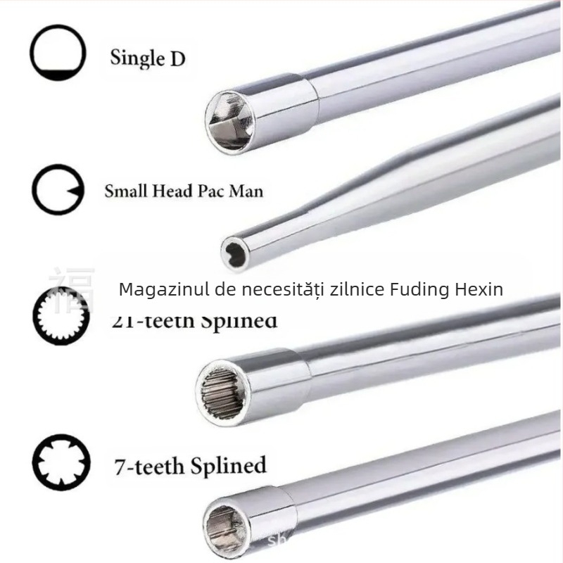 LISM set de șurubelnițe pentru carburetor, reglaj de precizie, oțel inox nichel-chrom, izolat, fără magnetism, greutate 0.1