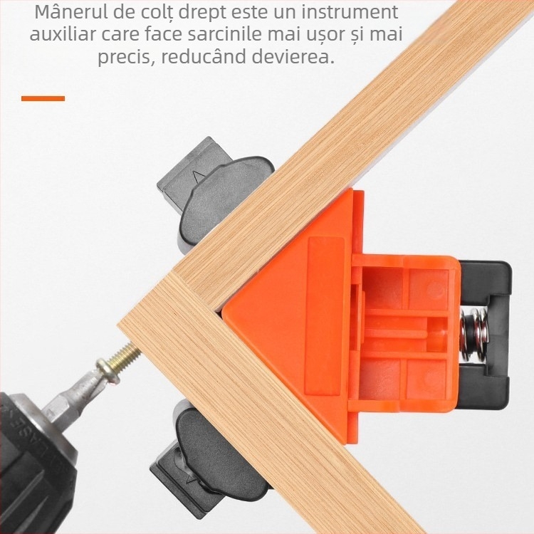 Strong times ABS plastic pentru tâmplărie clemă unghi drept pentru fixări