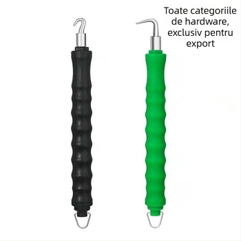 Cârlig de legare pentru armare, cu tragere dreaptă și design telescopic, din oțel inoxidabil