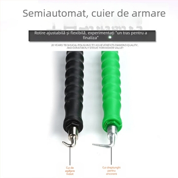 Cârlig de legare pentru armare, cu tragere dreaptă și design telescopic, din oțel inoxidabil