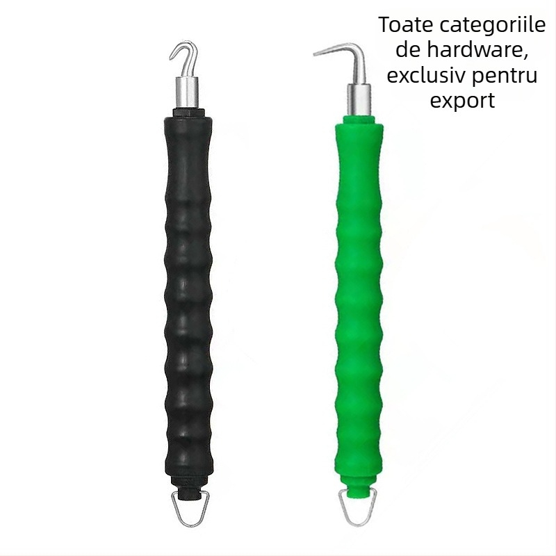 Cârlig de legare pentru armare, cu tragere dreaptă și design telescopic, din oțel inoxidabil