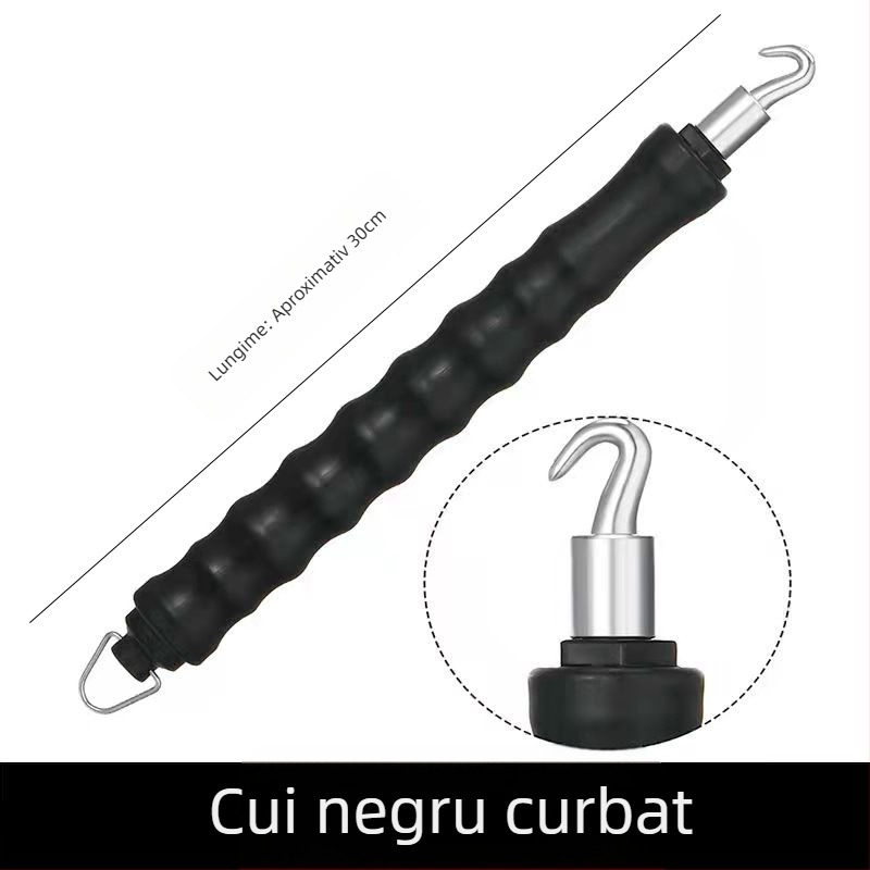 Cârlig de legare pentru armare, cu tragere dreaptă și design telescopic, din oțel inoxidabil