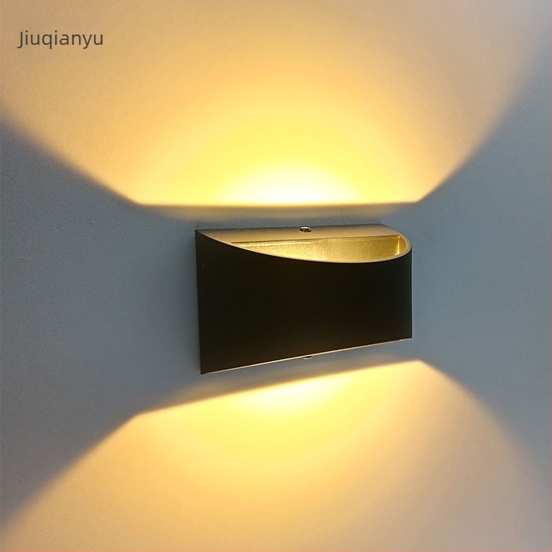 Lampa de perete cu abajur din acrilic, design circular minimalist, corp din aluminiu, iluminare COB, tensiune ≤36V, stil chinezesc nou