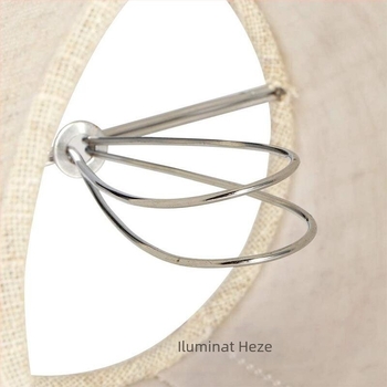 Abajur din pânză A041, tip bule, material textil, pentru lustra de perete, grosime 0.4