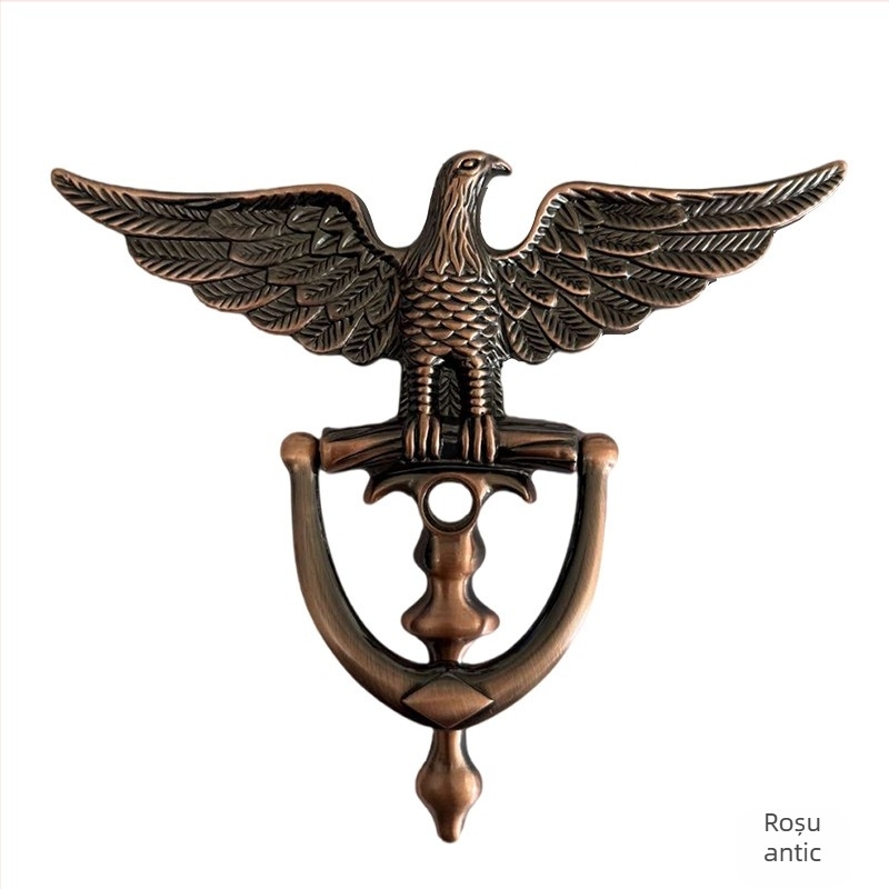 Ciocan de ușă din aliaj de zinc, modelul 3388, Changqi, stil modern simplu, suprafață electroplacată