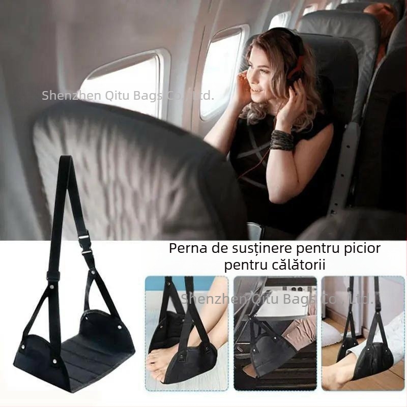 Hamac pentru picioare pentru călătorii — material Oxford, fără suport, portabil, sarcină maximă 50, greutate 75 g