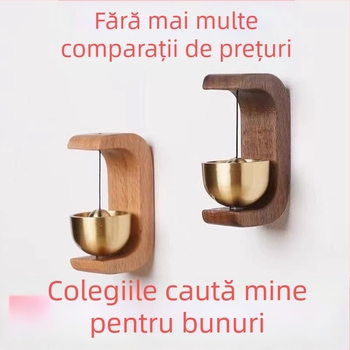 Clopot de ușă din lemn, pendant, stil universal, Xu screen