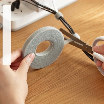 Organizator de cabluri - bandă Velcro autoadezivă din nylon, brand Seal, pentru cabluri de încărcare și căști