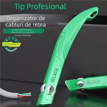 Organizator de cabluri Cat5e/Cat6 pentru rețea și server, Brand Old a, Model LA194105