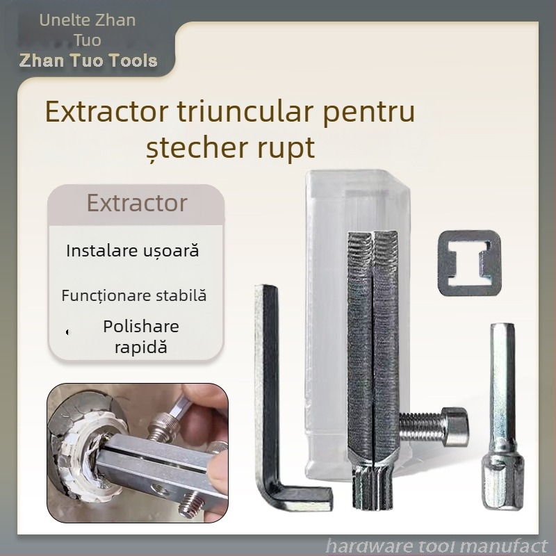 Extractor pentru conducte de apă pentru șuruburi rupte și filete – Exhibition tool – seria Water pipe extractor