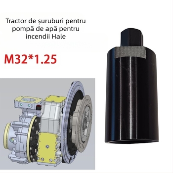 NACHEE Tragător Special pentru Pompa de Incendiu Hale, filet intern M32×1.25, oțel din carbon, piese standard