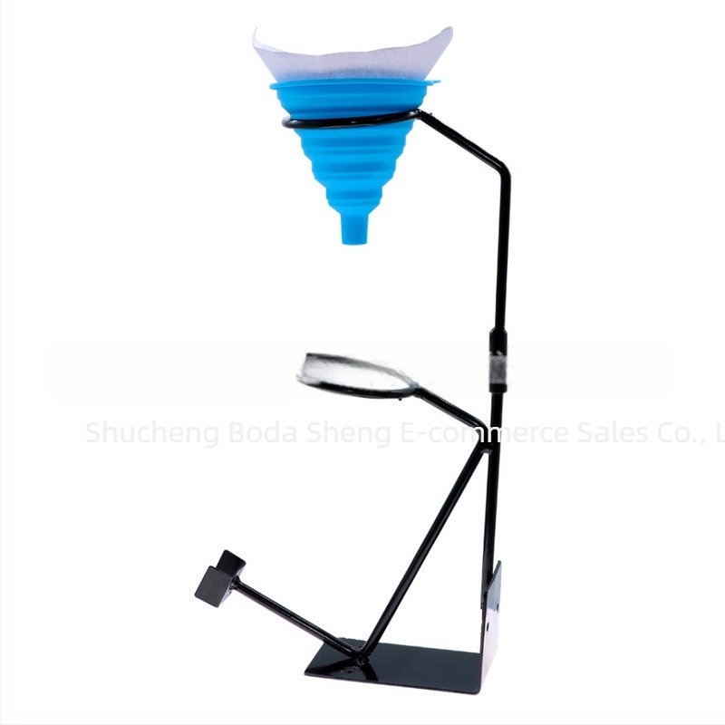 Suport pentru pistol de vopsire auto – braț special pentru pistoale, montură pentru pâlnie din hârtie, cadru fix pentru protecție și vopsire eficientă